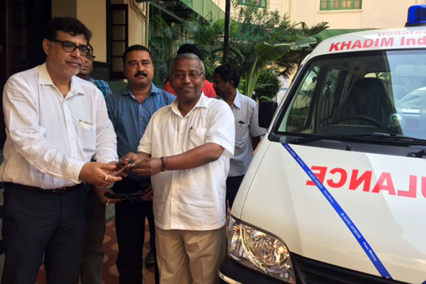 DONATION OF AN AMBULANCE