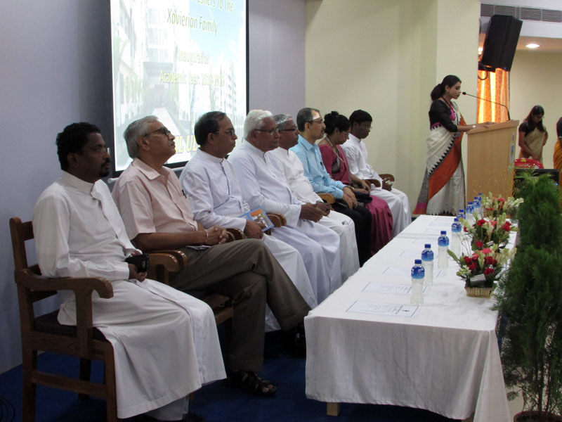 INDUCTION AT ST. XAVIER'S UNIVERSITY