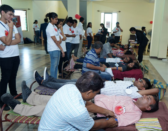 FIRST BLOOD DONATION CAMP 2019