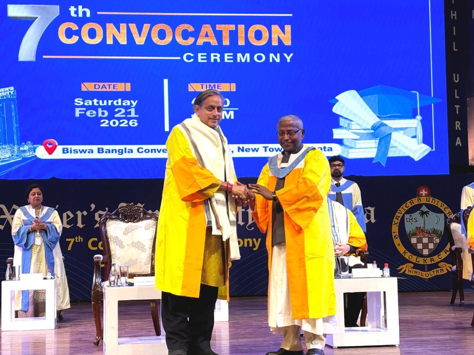 Seventh Convocation Ceremony at St. Xavier’s University, Kolkata