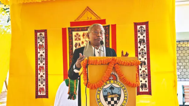Father Felix Raj delivers fifth Annual Christmas Lecture