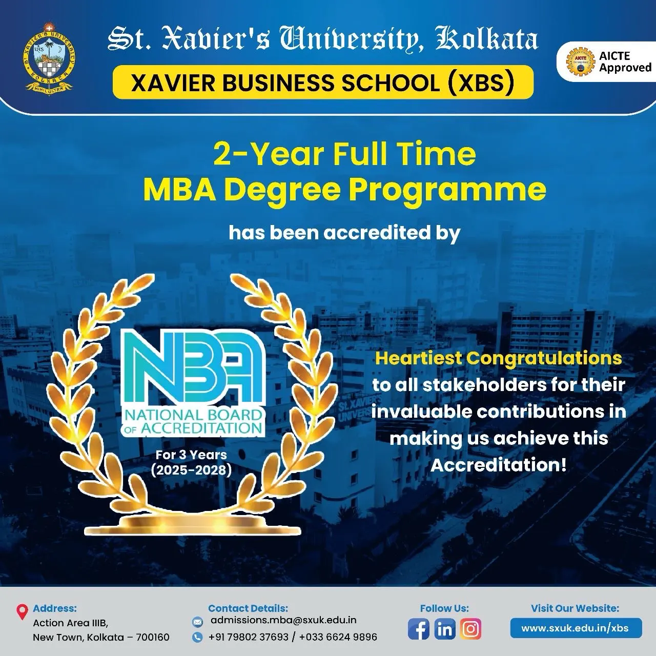 NBA Accredited