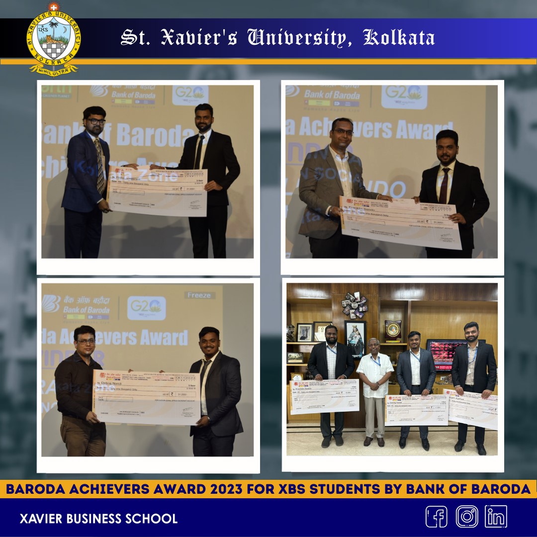 XBS students bag BOB Achiever's award