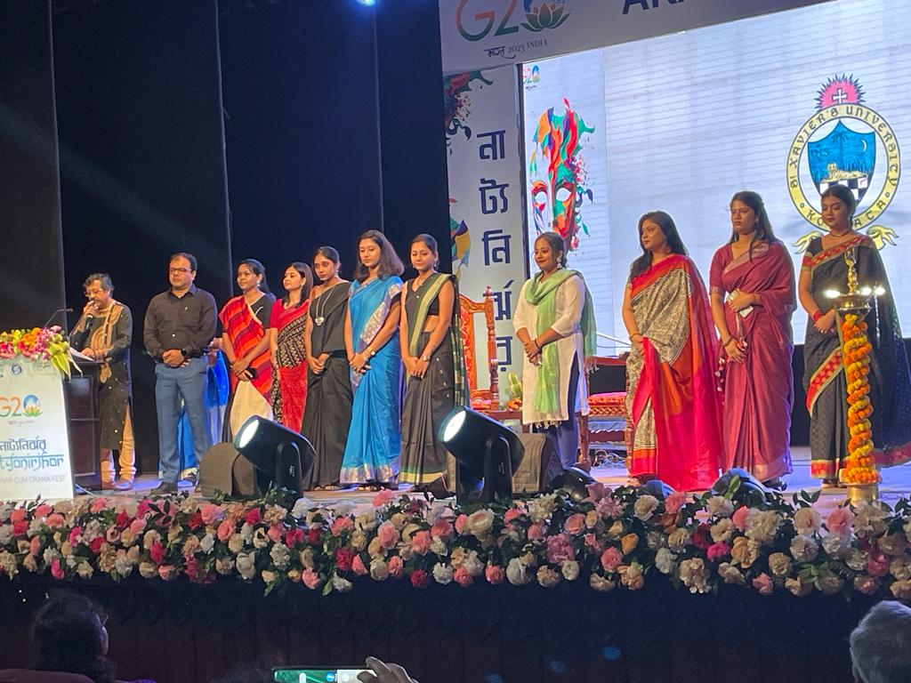 Akashvani felicitates SXUK students