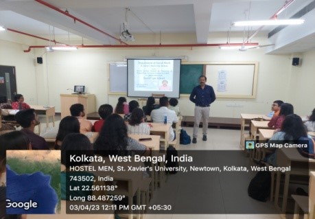 Dept of Social Work organises special lecture session