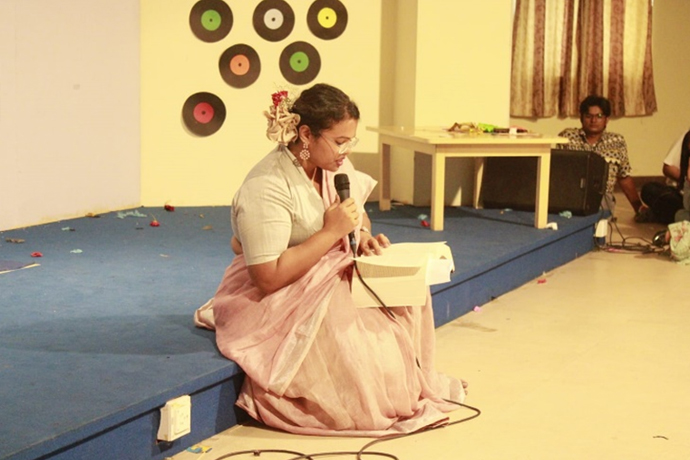 Department of Mass Communication organizes book reading session on Teachers Day