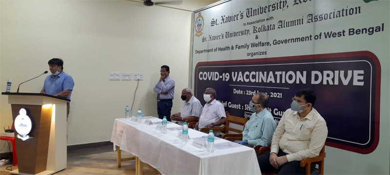 COVID VACCINATION DRIVE AT SXUK