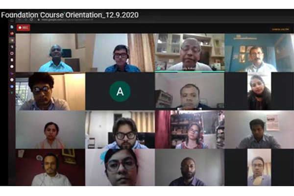 ONLINE FACULTY ORIENTATION PROGRAMME FOR FOUNDATION COURSE