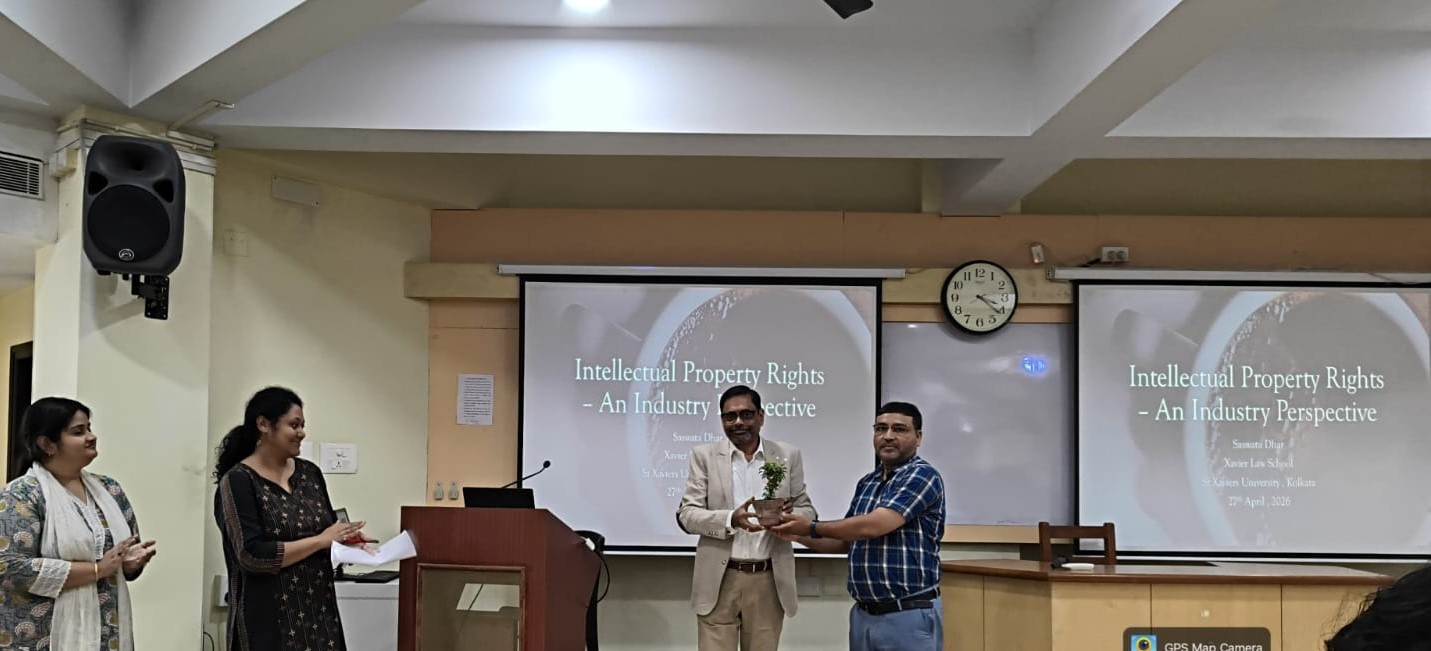 XLS hosts special lecture on IPR