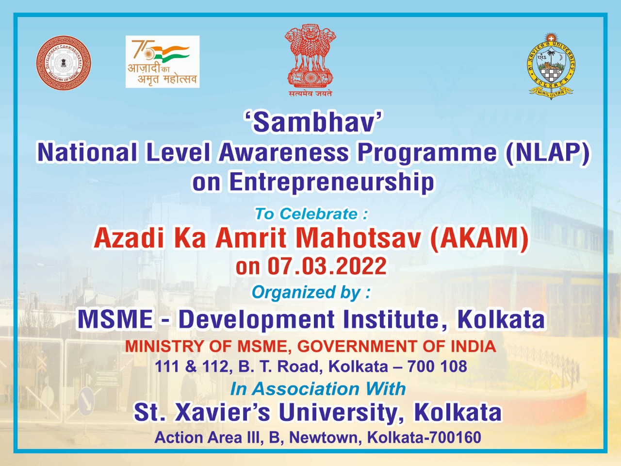 National Level Awareness Programme (NLAP)