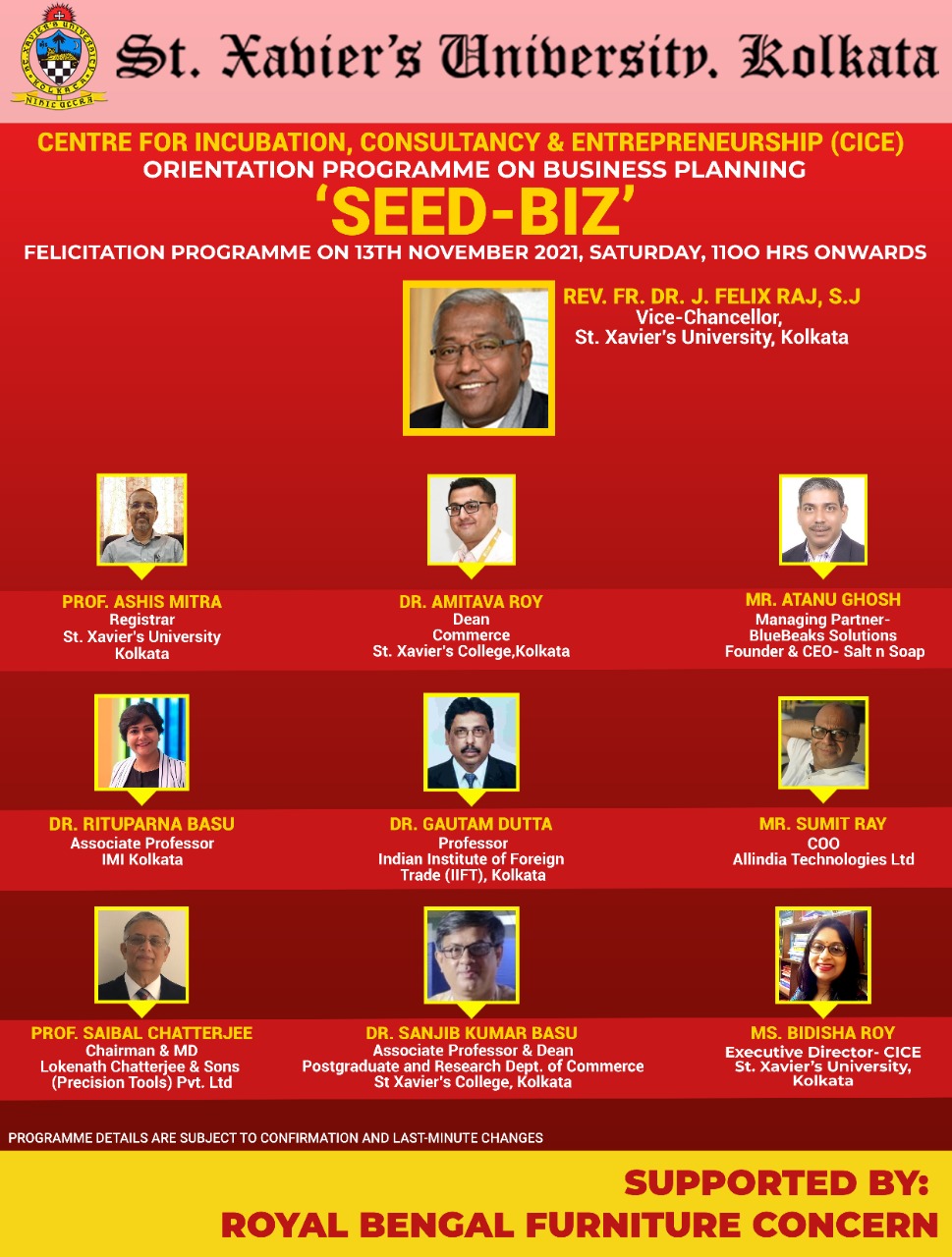 SEED BIZ- Felicitation programme